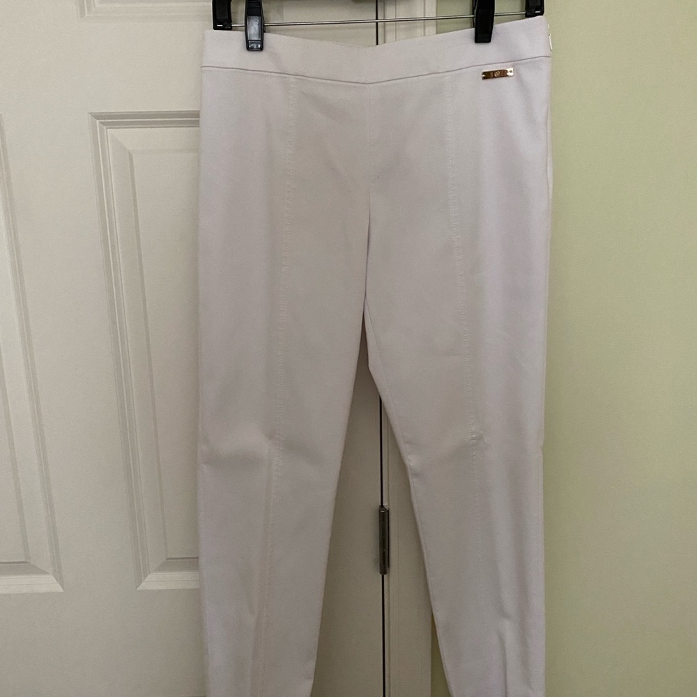 Tory Burch Off White Skinny Pants